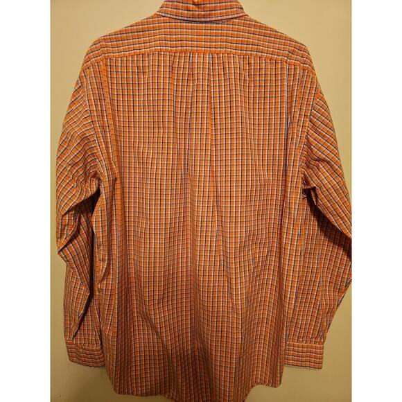 Ralph Lauren Men's CASUAL Classic FIT Button Down PLAID, Cotton Shirt Size Large - Picture 6 of 8